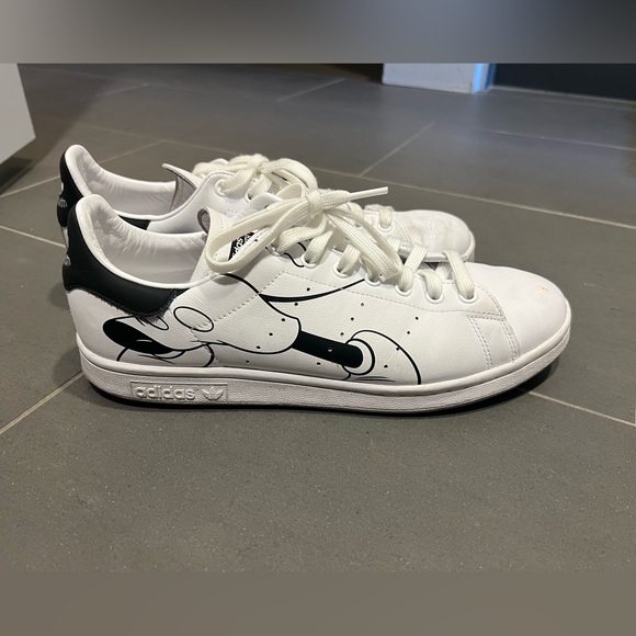Adidas Stan Smith Mickey Mouse white and black sneakers - Picture 3 of 7
